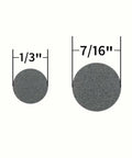 Assorted Round Self Stick Noise Dampening Foam Cabinet Bumpers 100 Pack Gray For Quiet Closures And Surface Protection Easy Peel And Stick Ideal For Cabinets Doors Electronics Lamps Decor And More