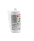 Side view of RTV Silicone Sealant One Part For Formed In Place Gasket High Temperature Resistance After Cure Adheres To Glass And Most Metals Gray Diy Friendly 300 Milliliter Tube For Automotive And Industrial Repairs.
