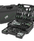 269 Piece Tool Set For Home Auto And Mechanical Repairs Complete DIY Ready Tool Kit With Drawer Organizer Green