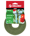 One Wrap Garden Ties For Plant Supports Reusable Adjustable Ties Cut To Length 50 Ft By One Half Inch Green Recycled Plastic