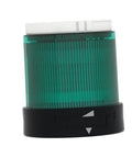 Harmony XVB Green LED Beacon Light Unit Steady On 24V ACDC For Tower Lights And Industrial Warning Signal System 70mm Compatible With Base