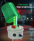 Industrial Tower Warning Light 3 Layer Indicator Lamp With Buzzer 110V AC Red Green Yellow LED Beacons For Factory Shop Floor Use