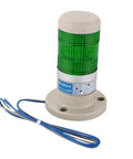 Green LED Industrial Signal Light Tower For 220 VAC Continuous Warning Direct Mount All Round LED Indicator 80x124mm