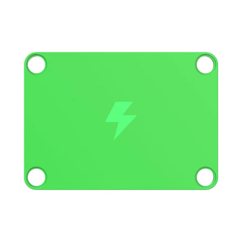 600mAh Magnetic Snap On Battery Module For AI Robot Companion AIPI Lite Compact green rectangular design
