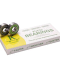 Pro Longboard Bearings High Speed 608RS Ball Skate Bearing ABEC For Skateboard Quad Inline Rollerblades Spinners Pack Of 8 Green