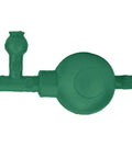 Three Valve Suction Bulb Pipette Filler For Efficient Liquid Transfer In Laboratories Durable Rubber Construction Green