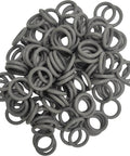 Three Eighths Inch Pressure Washer Quick Coupler O Ring Kit 100 Pack Grey Seals For Seal Couplers And Disconnect Hose Fittings On Wands And Hoses Replacement Quick Connect O Ring Set