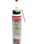 Grey High Performance Silicone Sealant 5699 Go To All Purpose Industrial Grade Flexible Weatherproof Heat Resistant Quick Cure 100 Percent Silicone USA Made Great For Gaskets Threads And Seams Part 40505 front view