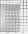 Grid Background Board Die Set For Card Making And Scrapbooking Metal Cutting Dies on grid paper, carbon steel material, 15cm x 10cm