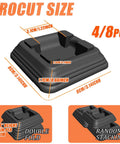 Four Pack One Quarter Inch Griddle Leveling Shims Kit For Blackstone Griddle Stackable Plastic Leveling Shims dimensions chart