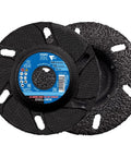 View Window Grinding Disc With Integrated Viewing Pane For Precise Grinding 5 Inch By 7/8 Inch SGP SteeloX Victograin Disc, Part 61158