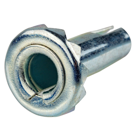 Grip Ring Socket Insert For Wood Casters Pack Of 4 With 0.3125 Inch Hole Diameter Swivel Caster Sleeve in Zinc Plated Steel
