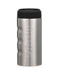 Grip Slim Can Cooler for 12 oz slim energy and seltzer cans vacuum insulated stainless steel double walled brushed finish