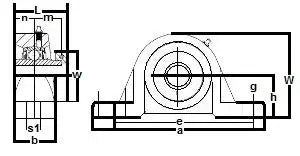 GRLP207-35mm Pillow Block Low Shaft Height 35mm Bearing - Buy Bearings online - Fast US Shipping