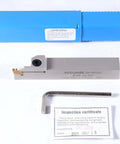 Heavy Duty Built To Last Indexable Grooving Cutoff Holder for 3/4x3/4 Grooving with Nickel Plated Body and Tin Coated Carbide Inserts GTN3