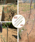 Installation of Three Piece Grounding Rod Kit Built Tough Four Feet Long And Half Inch Diameter High Carbon Steel Grounding Rods