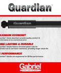 Guardian Rear Shock Absorbers For 87 96 Dodge Dakota RWD 1 Pack Heavy Duty Ride Upgrade that improves stability and reduces vibration