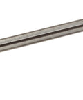 Gunmetal Transitional Cabinet Pull Davenport Style Six And Five Sixteenths Inches Center To Center 160 Mm Overall Length Seven And Thirteen Sixteenths Inches Drawer Handle For Cabinets And Furniture One Pack zinc handle on white background