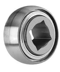 GW208PPB8 Agricultural Heavy Duty Disc Harrow Bearing, 1 1/8" inch Square Bore, Non-Relubricable, Two Triple Lip Seals - VXB Ball Bearings