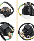 GY6 Starter Solenoid Relay For 4 Stroke ATV Scooter Go Kart Dirt Bike 50cc 70cc 90cc 110cc 125cc 150cc 200cc 250cc Plug And Play