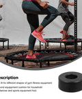 Anti Vibration Feet Pads For Gym Equipment 4 Pack Rubber Bumpers With Shock Absorbing Cushions beneath trampolines