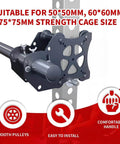 Pulley System For Gym Power Rack Attachments Smith Machine Cable Crossovers and Multifunction Training Kit for Bench Press