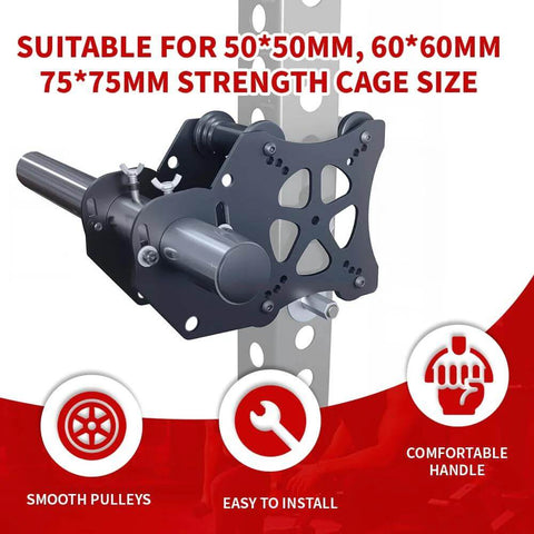 Pulley System For Gym Power Rack Attachments Smith Machine Cable Crossovers and Multifunction Training Kit for Bench Press