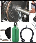 Locking Thumb Screw Closure Carabiner Clips 6 Pack Black Zinc Galvanized Steel Heavy Duty Snap Hooks used in gym equipment and water bottles