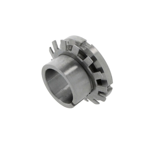 H312 Bearing Adapter Sleeve with Lock Nut & Washer - High-quality carbon steel design for effective bearing fit.