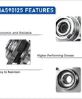HA590125 AWD Front Wheel Bearing and Hub Assembly features image with details on performance and maintenance for Infiniti models.