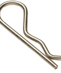 Heavy Duty Hairpin Cotter Hitch Pin Clip R Clip For Securing Round Shafts On Tractors And Heavy Equipment, close-up detail