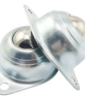Close-up of Six Pack Half Inch Bull's Eye Swivel Caster Wheels For Light To Medium Duty Conveyors, Furniture, Wheelchairs, and Equipment