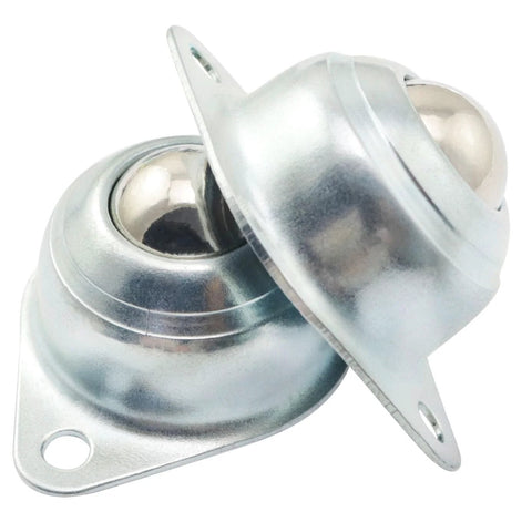 Close-up of Six Pack Half Inch Bull's Eye Swivel Caster Wheels For Light To Medium Duty Conveyors, Furniture, Wheelchairs, and Equipment