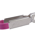 Half Inch Disconnect Tongs for Push To Connect Brass Fittings Quick Tool Free Release for Copper PEX CPVC CTS shown close-up