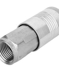 G Style Quick Connect Air Coupler Half Inch FNPT Steel Construction Built Tough For Heavy Duty Use Industrial Grade Air Tool Fitting