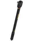 Click Torque Wrench, Half Inch Drive, 10 To 150 Foot Pounds And 13.6 To 203.5 Newton Meters, Pre Calibrated To Four Percent Accuracy