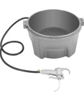 Hand Held Oiler Bucket Kit With Oil Gun For Pipe Threading Machines, 1 gallon, plastic construction, corrosion resistant
