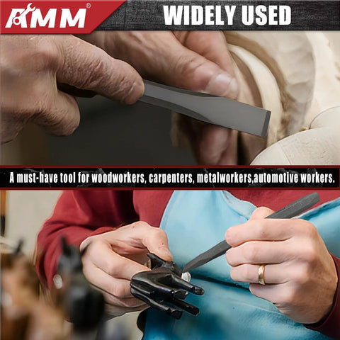 16 Piece Punch And Chisel Set With Taper Punches Cold Chisels Pin Punches And Center Punch In Cr V Steel for workshops