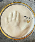 Unbreakable Bond Impression Kit No Bake Two Part Molding Putty With Gold Display Tin Self Curing Keepsake Molds handprint
