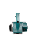 Effortless stock removal and precise edge chamfering from a 3.8 Amp handheld planer, 0-1 mm depth adjustment, 16,000 RPM, front view.