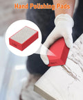 Diamond Polishing Pads Set 6 Grits 60 100 200 400 600 1000 With Foam Backing used on marble surface