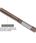 Hand Reamer 16mm H7 For Metal And Wood Holes, 9SiCr Alloy Steel Cutting Tool With Straight Flutes And Square Shank
