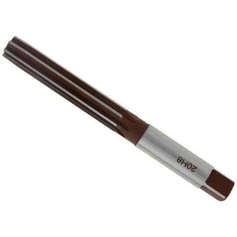 Beefy Pro Grade Hand Reamer For Metal And Wood 20mm Cutting Diameter 9CrSi Alloy Tool Steel H8 Precision Straight Flutes