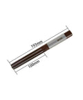 Beefy Pro Grade Hand Reamer For Metal And Wood 20mm Cutting Diameter 9CrSi Alloy Tool Steel with precise measurements shown