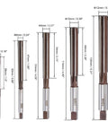 Pro Grade Hand Reamer Set For Metalworking 4mm 6mm 8mm 10mm 12mm H8 Accuracy Alloy Tool Steel 6 Flutes Straight Shank