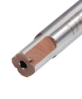 Pro Grade High Speed Steel Hand Reamer For Metalworking One Quarter Inch Cutting Diameter With Six Straight Flutes Close-up