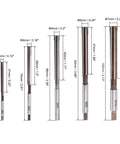 Hand Reamers Set H8 Accuracy Alloy Tool Steel 6 Flutes Straight Shank Milling Cutter Tool 10pcs sizes 3mm to 7mm close-up