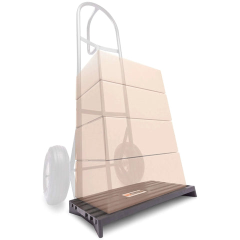 Hand Truck Helper And Mini Storage Pallet For Dollies Keeps Back Safe While Handling Heavy Loads Holds 800 Plus Lbs 18 Inch By 10 Inch