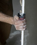 Efficient 5.5 inch drywall rasp with guard rails delivers smooth edge shaping for drywall, plaster, backer board