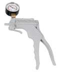 One man hand vacuum pump kit for brake bleeding and diagnostics.